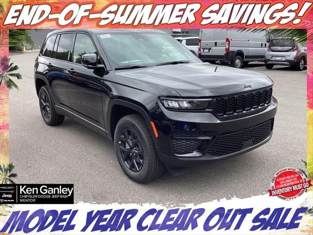2025 Jeep Grand Cherokee GRAND CHEROKEE ALTITUDE X 4X4 2025 Jeep Grand Cherokee GRAND CHEROKEE ALTITUDE X 4X4