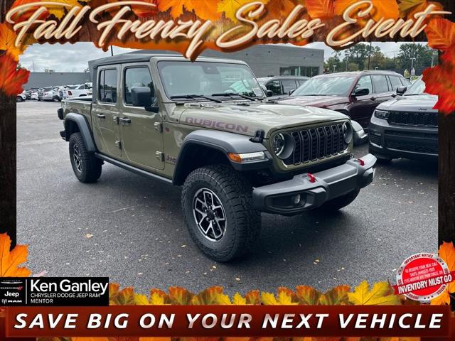 2025 Jeep Gladiator GLADIATOR RUBICON 4X4 2025 Jeep Gladiator GLADIATOR RUBICON 4X4