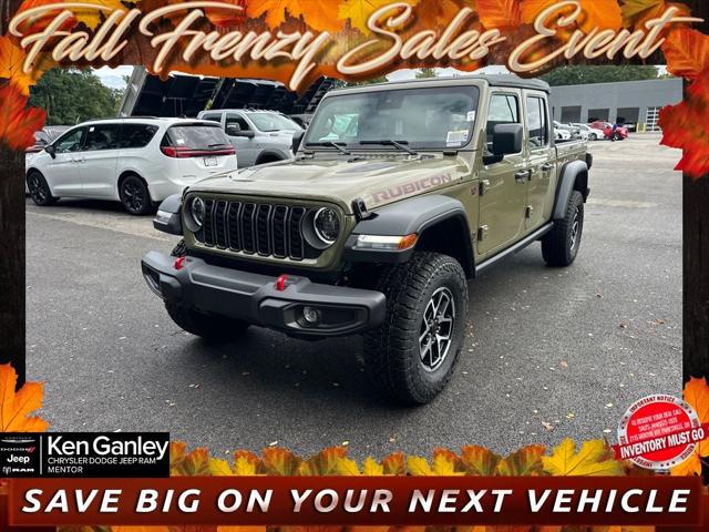 2025 Jeep Gladiator GLADIATOR RUBICON 4X4 2025 Jeep Gladiator GLADIATOR RUBICON 4X4