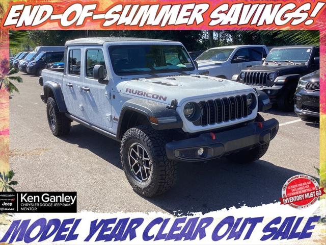 2025 Jeep Gladiator GLADIATOR RUBICON 4X4