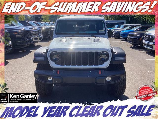 2025 Jeep Gladiator GLADIATOR RUBICON 4X4