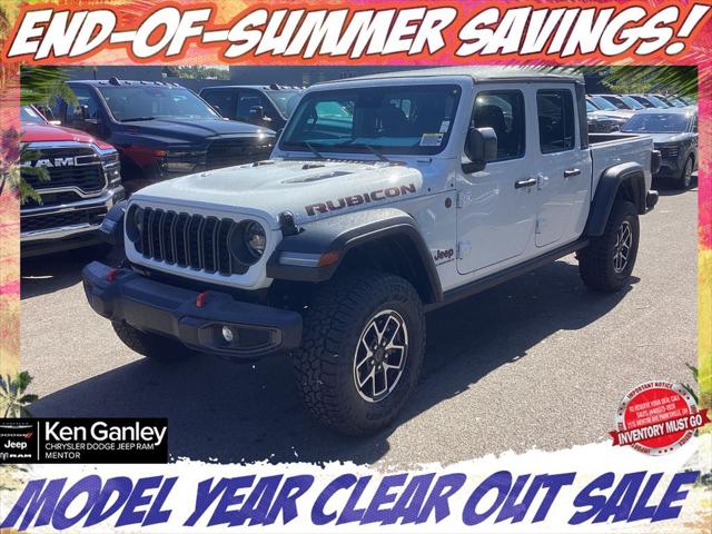2025 Jeep Gladiator GLADIATOR RUBICON 4X4