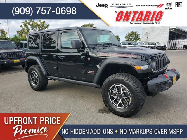 2025 Jeep Wrangler WRANGLER 4-DOOR RUBICON 2025 Jeep Wrangler WRANGLER 4-DOOR RUBICON