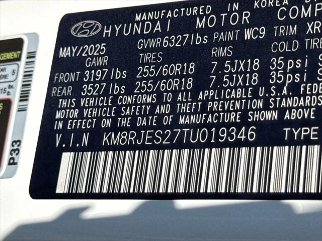 2026 Hyundai Palisade XRT Pro