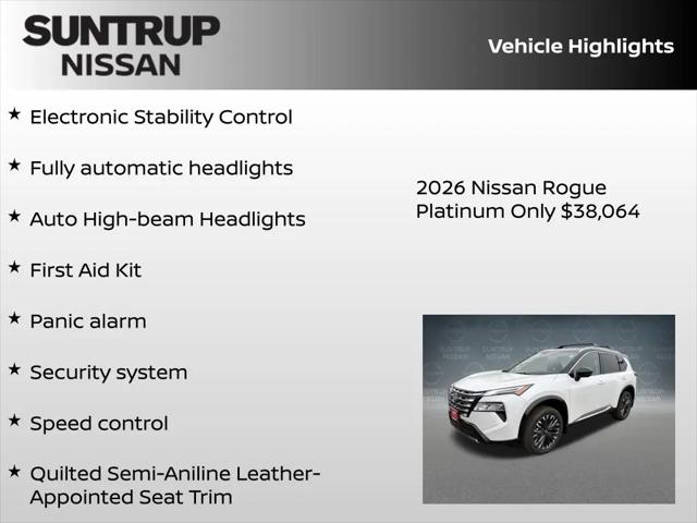 2026 Nissan Rogue Platinum