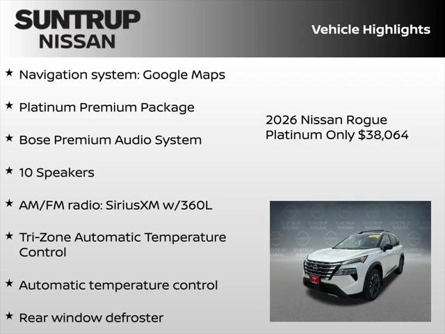 2026 Nissan Rogue Platinum