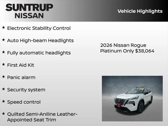 2026 Nissan Rogue Platinum