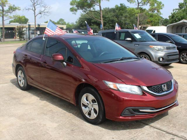 2013 Honda Civic LX for sale in Houston, TX