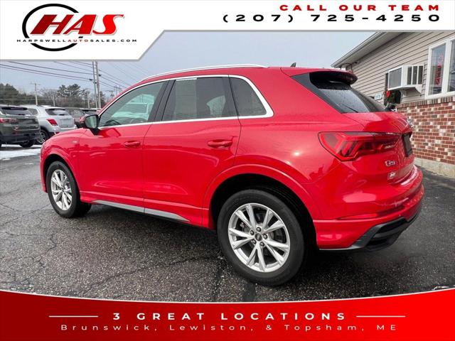 2022 Audi Q3 Premium Plus 45 TFSI S line quattro Tiptronic