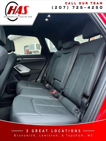 2022 Audi Q3 Premium Plus 45 TFSI S line quattro Tiptronic