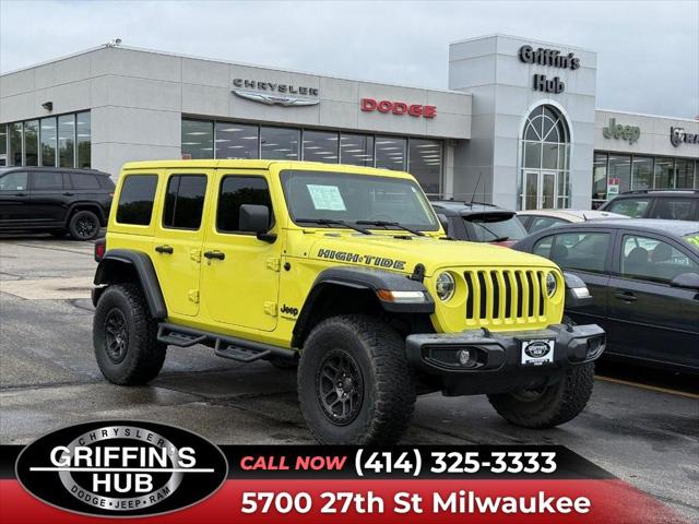2022 Jeep Wrangler Unlimited High Tide 4x4 for sale in Milwaukee, WI