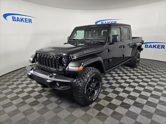 2025 Jeep Gladiator GLADIATOR WILLYS 4X4 2025 Jeep Gladiator GLADIATOR WILLYS 4X4
