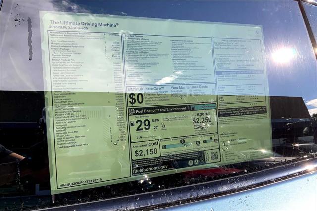 2026 BMW X3 30 xDrive