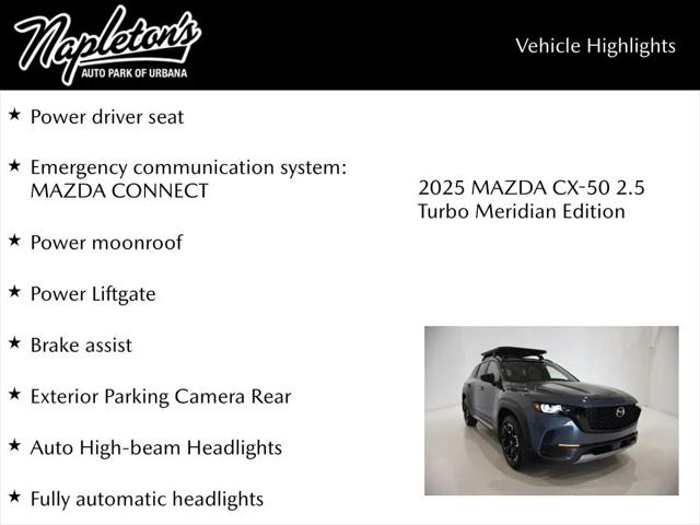 2025 Mazda CX-50 2.5 Turbo Meridian Edition