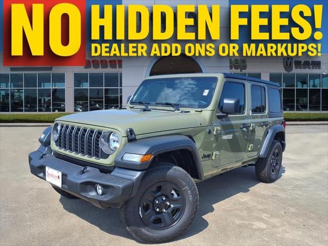 2025 Jeep Wrangler WRANGLER 4-DOOR SPORT 2025 Jeep Wrangler WRANGLER 4-DOOR SPORT