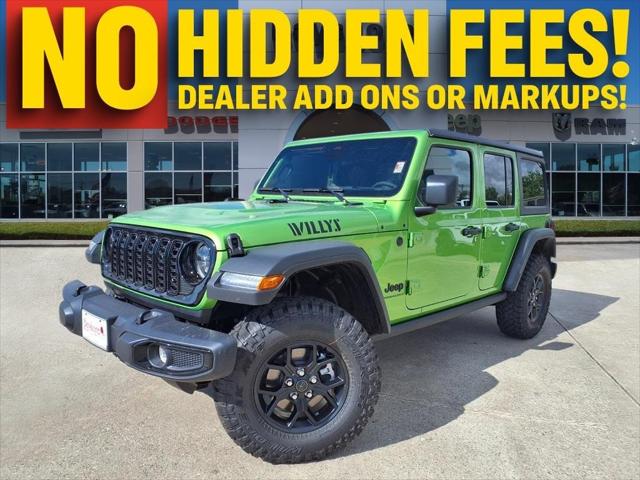 2025 Jeep Wrangler WRANGLER 4-DOOR WILLYS 2025 Jeep Wrangler WRANGLER 4-DOOR WILLYS