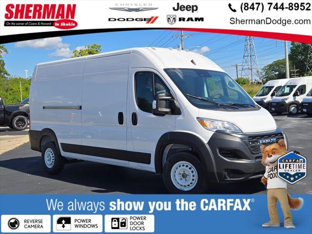 2025 RAM ProMaster 2500 Cargo Van Tradesman High Roof 159 WB w/Pass Seat