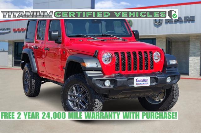 2024 Jeep Wrangler 4-Door Sport S 4x4