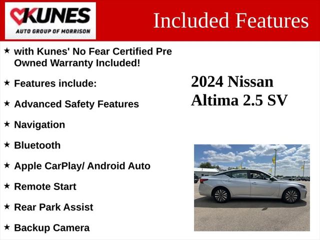 2024 Nissan Altima SV FWD 2024 Nissan Altima SV FWD
