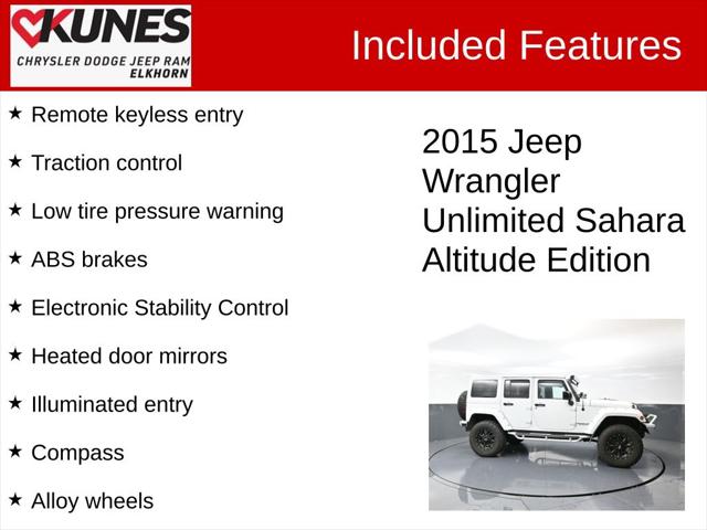 2015 Jeep Wrangler Unlimited Altitude
