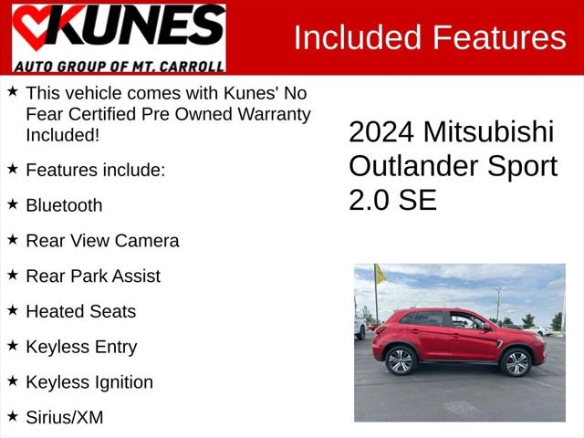 2024 Mitsubishi Outlander Sport 2.0 SE AWC 2024 Mitsubishi Outlander Sport 2.0 SE AWC
