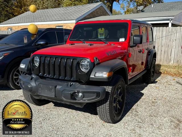 2021 Jeep Wrangler Unlimited Willys 4x4 2021 Jeep Wrangler Unlimited Willys 4x4