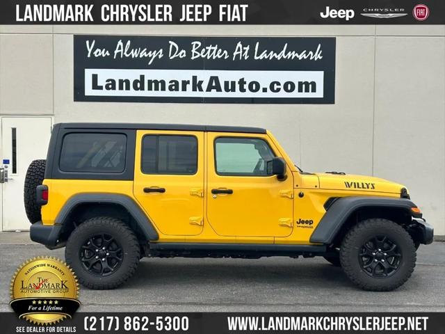 2021 Jeep Wrangler Unlimited Willys Sport 4x4 2021 Jeep Wrangler Unlimited Willys Sport 4x4