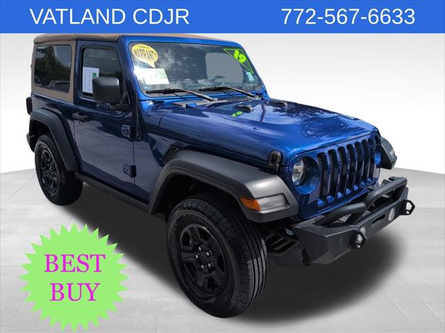2019 Jeep Wrangler Sport S 4x4