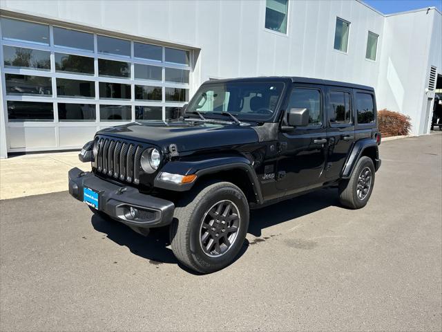 2021 Jeep Wrangler Unlimited 80th Anniversary 4x4 2021 Jeep Wrangler Unlimited 80th Anniversary 4x4