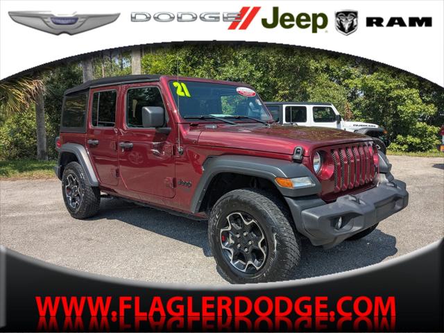 2021 Jeep Wrangler Unlimited Sport S 4x4 2021 Jeep Wrangler Unlimited Sport S 4x4