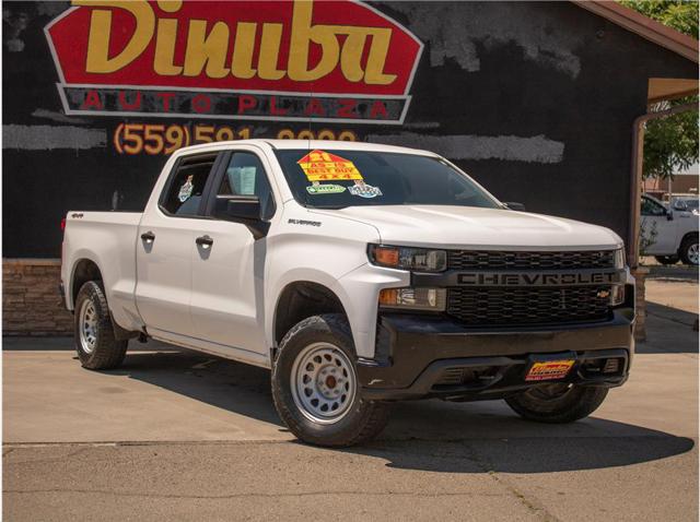 2021 Chevrolet Silverado 1500 4WD Crew Cab Standard Bed WT