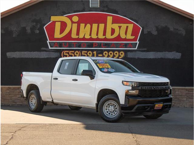 2021 Chevrolet Silverado 1500 4WD Crew Cab Standard Bed WT for sale in Dinuba, CA