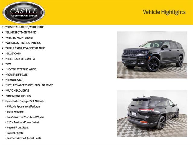 2021 Jeep Grand Cherokee L Altitude 4x4 2021 Jeep Grand Cherokee L Altitude 4x4