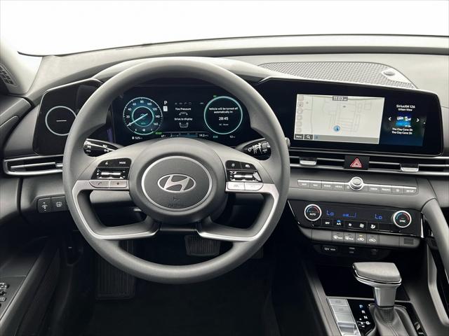 2025 Hyundai Elantra Hybrid Blue