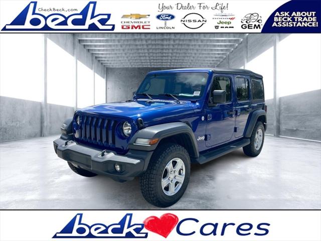 2020 Jeep Wrangler Unlimited Sport S 4X4 2020 Jeep Wrangler Unlimited Sport S 4X4