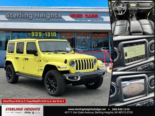 2023 Jeep Wrangler 4xe Sahara 4x4 2023 Jeep Wrangler 4xe Sahara 4x4
