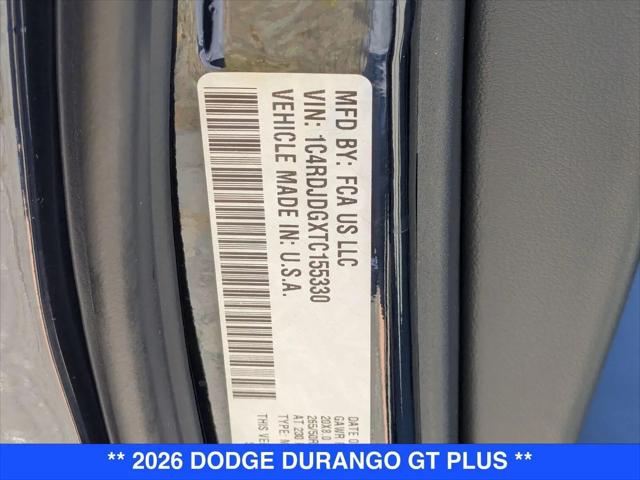 2026 Dodge Durango GT Plus AWD