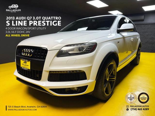 2013 Audi Q7 3.0T S line Prestige for sale in Anaheim, CA