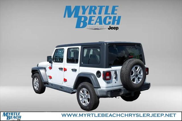 2018 Jeep Wrangler Unlimited Sport S 4x4