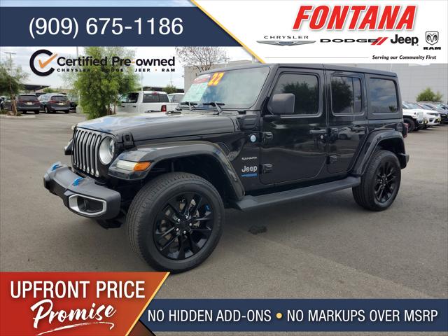 2022 Jeep Wrangler 4xe Unlimited Sahara 4x4