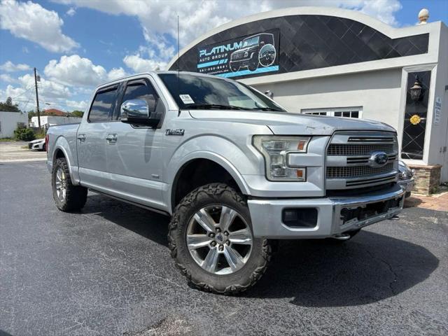 2016 Ford F-150 Platinum for sale in West Palm Beach, FL