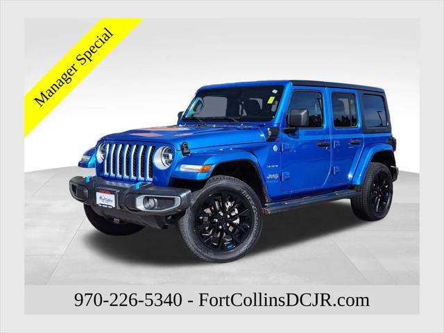 2022 Jeep Wrangler 4xe Unlimited Sahara 4x4 2022 Jeep Wrangler 4xe Unlimited Sahara 4x4