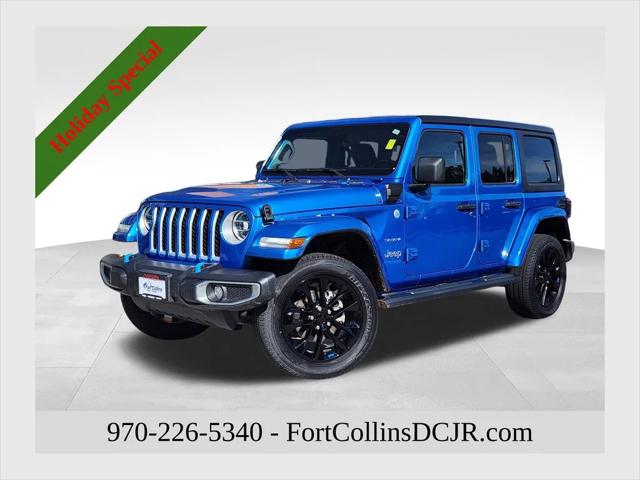 2022 Jeep Wrangler 4xe Unlimited Sahara 4x4