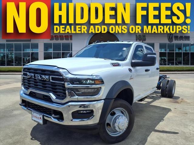2025 RAM Ram 5500 Chassis Cab RAM 5500 TRADESMAN CHASSIS CREW CAB 4X4 84 CA