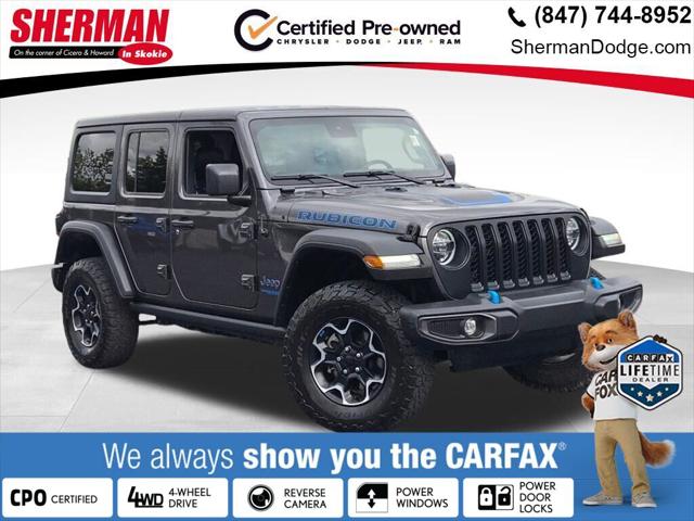 2022 Jeep Wrangler 4xe Unlimited Rubicon 4x4