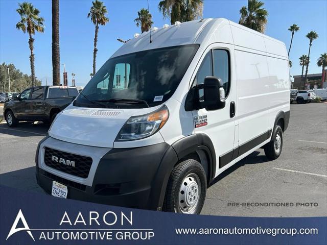 2021 RAM ProMaster 1500 Cargo Van High Roof 136 WB