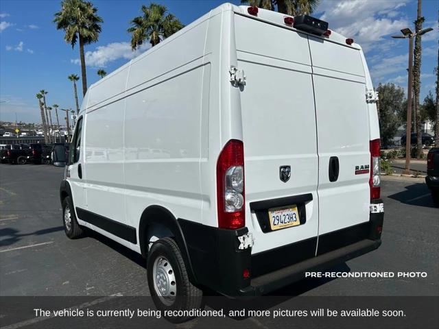 2021 RAM ProMaster 1500 Cargo Van High Roof 136 WB