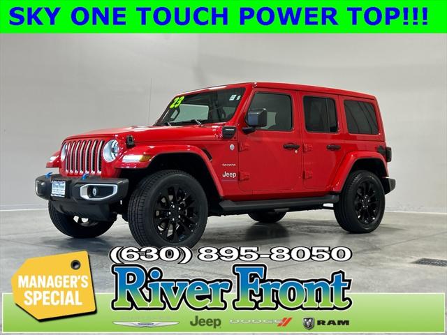 2023 Jeep Wrangler 4xe Sahara 4x4