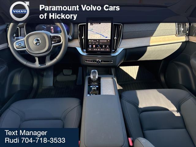 2026 Volvo XC90 Plus, B6 AWD Gas (mild hybrid), Gasoline, Bright, 7 Seats
