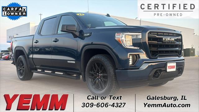 2022 GMC Sierra 1500 Limited 4WD Crew Cab Short Box Elevation